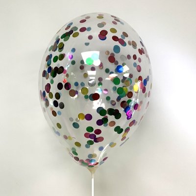 Кулька з різнобарвним конфеті 214 фото