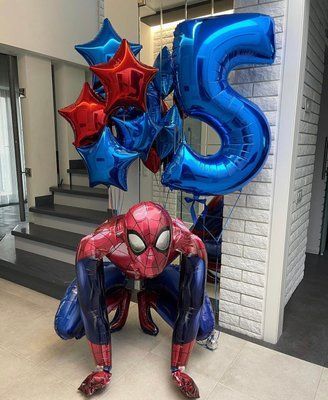 Композиция с ходячей фигурой Человека-Паука 467 фото