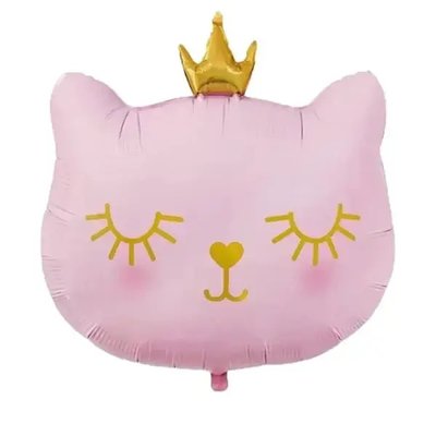 Кошка розовая с короной 333 фото
