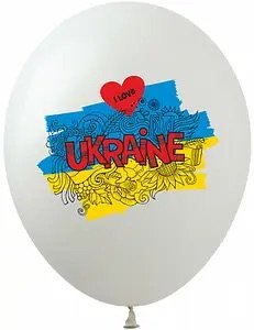Патріотична кулька Україна 491 фото